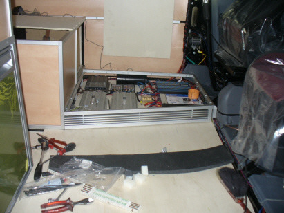 die Elektrik fordert viel Zeit und berlegung