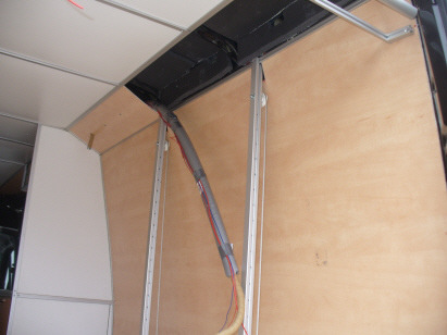 Vorbereitung fr die Bettbeleuchtung